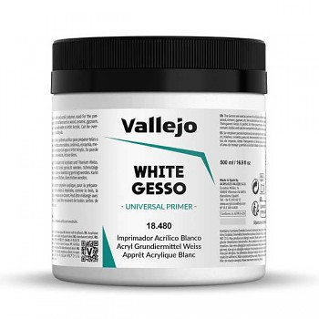 Akril gesso Vallejo white 500ml