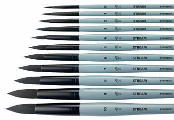 akvarell brush Rosa Stream 132 - size 3