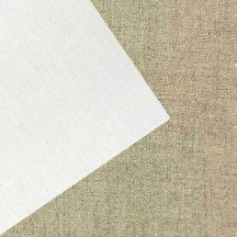   Kockás vászon Belle Arti 574, finom len 316g - szélesség 210cm