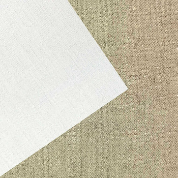 Kockás vászon Belle Arti 574, finom len 316g - szélesség 210cm