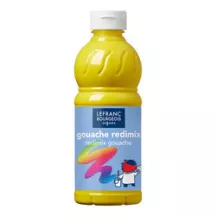 Tempera festék Lefranc Redimix 500ml – 001 Alapsárga