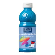 Tempera festék Lefranc Redimix 500ml – 011 Turquoise Blue