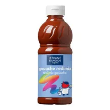 Tempera festék Lefranc Redimix 500ml - 015 Égetett sziéna