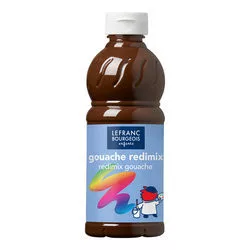 Tempera festék Lefranc Redimix 500ml  016 Égetett umbra