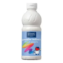 Tempera festék Lefranc Redimix 500ml – 018 White