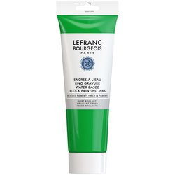 Linómetszet festék Lefranc Education 250ml – 224 Brilliant Green