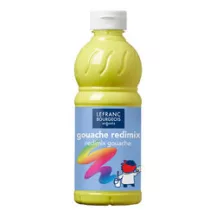 Tempera festék Lefranc Redimix 500ml – 281 Citromsárga