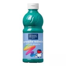 Tempera festék Lefranc Redimix 500ml – 282 Emerald Green