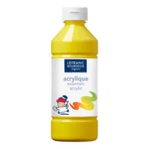 Akril festék Lefranc Education 500ml  526 Alapsárga