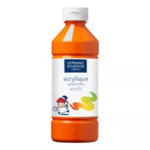 Akril festék Lefranc Education 500ml  527 Orange
