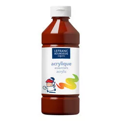 Akril festék Lefranc Education 500ml  535 Brown