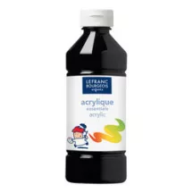 Akril festék Lefranc Education 500ml  536 Black