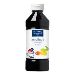 Akril festék Lefranc Education 500ml 536 Black Akril festék Lefranc Education 500ml 536 Black
