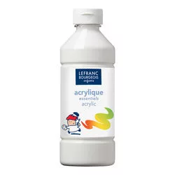 Akril festék Lefranc Education 500ml  537 White