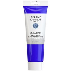 Linómetszet festék Lefranc Education 250ml – 910 Brilliant Blue