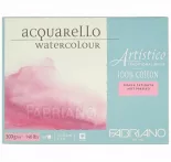  Fabriano Artistico Hot pressed 23x30.5cm 300g pad for watercolor