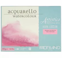   Fabriano Artistico Hot pressed 45.5x61cm 300g pad for watercolor