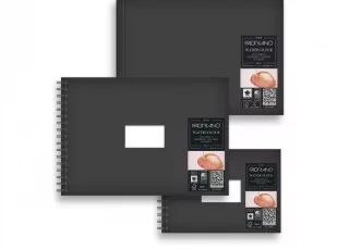 Vázlattömb akvarellhez Watercolor A5 200g ragasztott kötéssel