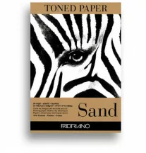 Fabriano toned paper A3 120g sand yellow sketchbook