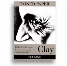 Fabriano toned paper A3 120g soft gray sketchbook