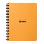 Ring notebook Rhodia 16x21cm dotted - narancs