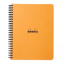 Ring notebook Rhodia 16x21cm dotted - narancs