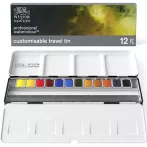 Set of W&N watercolor paints 12 pcs of pans