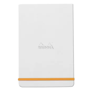Rhodia notebook with hard boards 9x14cm - fehér Rhodia notebook with hard boards 9x14cm - fehér