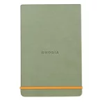 Rhodia notebook with hard boards 9x14cm - Celadon