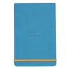 Rhodia notebook with hard boards 9x14cm - türkiz