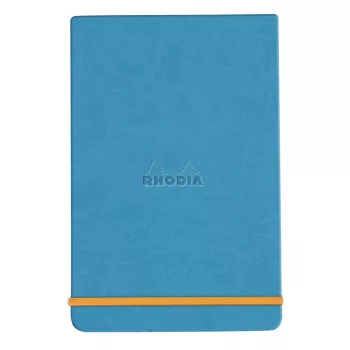Rhodia notebook with hard boards 9x14cm - türkiz Rhodia notebook with hard boards 9x14cm - türkiz