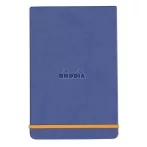 Rhodia notebook with hard boards 9x14cm - zafír