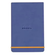 Rhodia notebook with hard boards 9x14cm - zafír