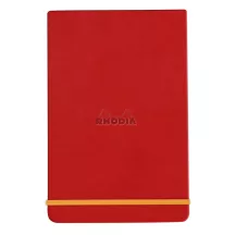 Rhodia notebook with hard boards 9x14cm - Poppy