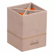 Rhodia irodaszer tartó 8x8x11cm – Rose smoke