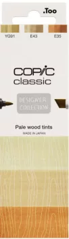 Jelölő készlet Copic Classic 3db Halvány wood árnyalatok
