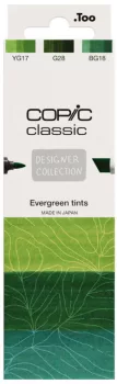 Jelölő készlet Copic Classic 3db Evergreen árnyalatok