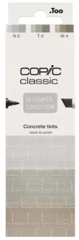 Jelölő készlet Copic Classic 3db Concrete árnyalatok
