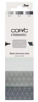 Jelölő készlet Copic Classic 3db Steel structure árnyalatok