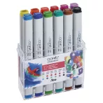 Marker szett Copic Classic 12 db élénk tónusok