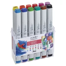Marker szett Copic Classic 12 db élénk tónusok
