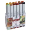 Marker szett Copic Classic 12 db őszi tónusok