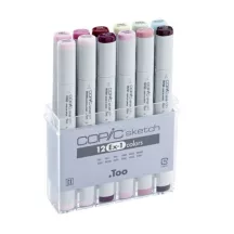 Marker szett Copic Sketch 12 db Ex-1