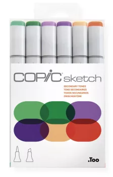 Copic Sketch szett 6 db Secondary Tones