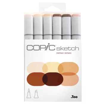 Copic Sketch szett 6 db Skin Tones