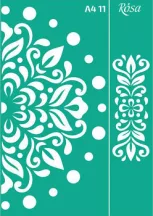 Sablon újrahasználható öntapadós A4  11