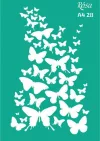 Stencil repeatable self-adhesive A4  28