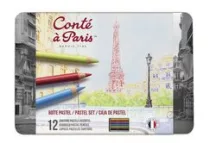 Conté á Paris művész pasztell ceruzák készlete 12db