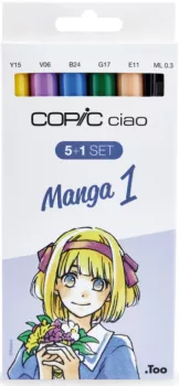 Copic Ciao készlet 5+1 Manga 1