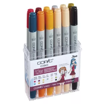 Marker szett Copic Ciao 12 db iskoláslányok